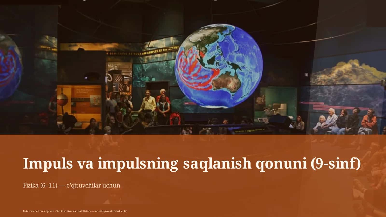 Impuls va impulsning saqlanish qonuni (9-sinf)