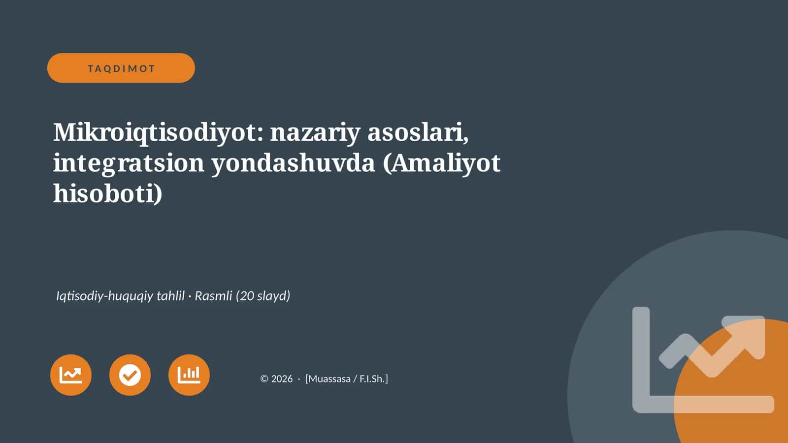 Mikroiqtisodiyot: nazariy asoslari, integratsion yondashuvda