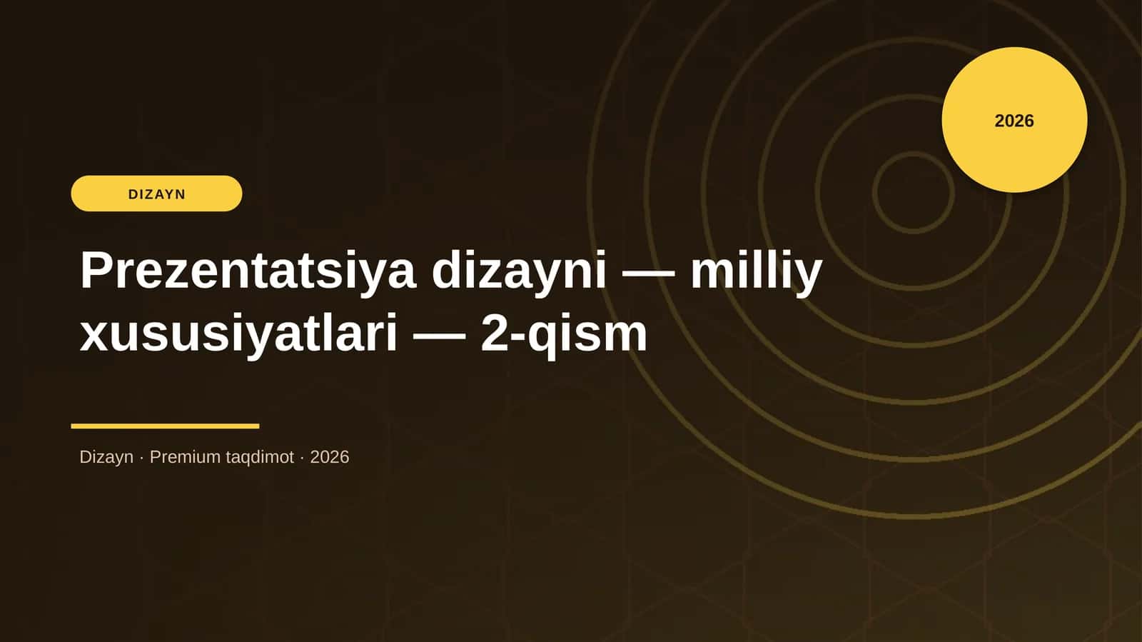 Prezentatsiya dizayni — milliy xususiyatlari — 2-qism