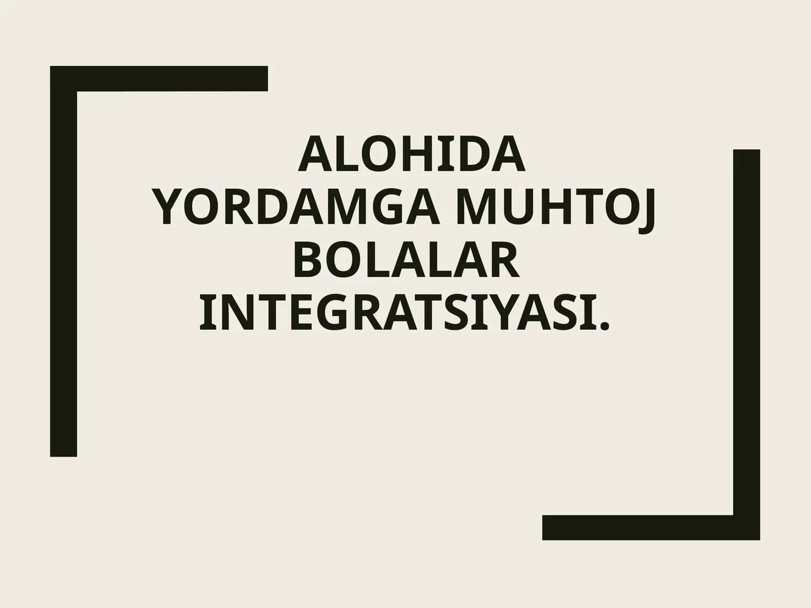 BOLA MA`NAVIY QIYOFASINING SHAKLLANISHI
