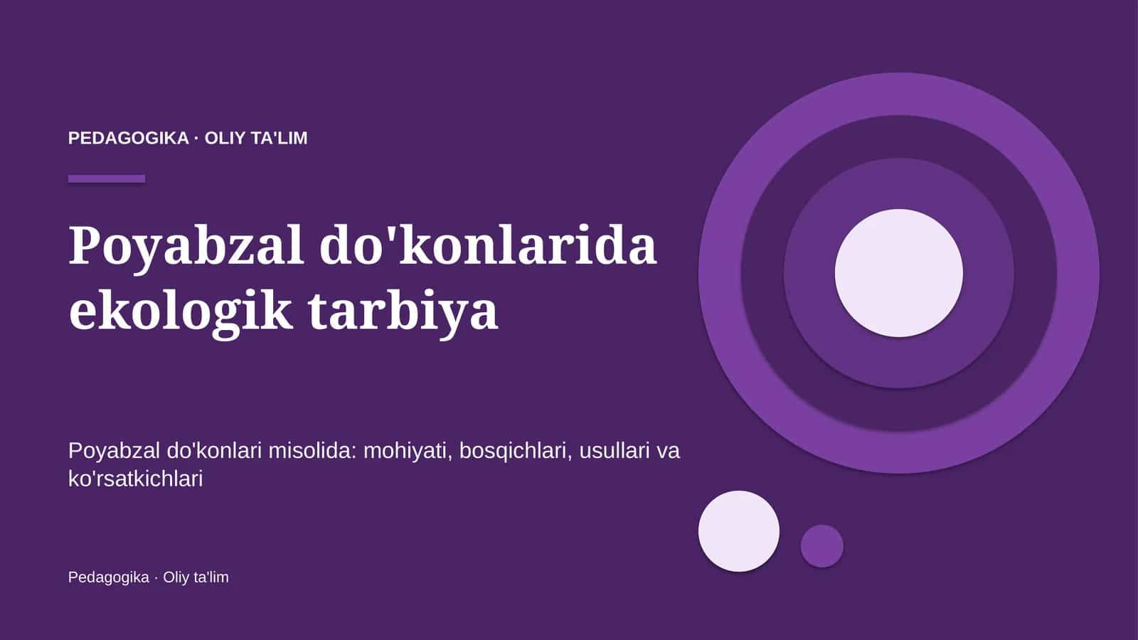 [Poyabzal do'konlarida ekologik tarbiya]