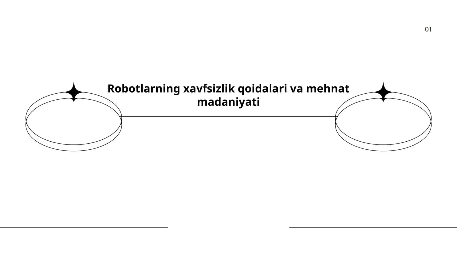 Robotlarning xavfsizlik qoidalari va mehnat madaniyati