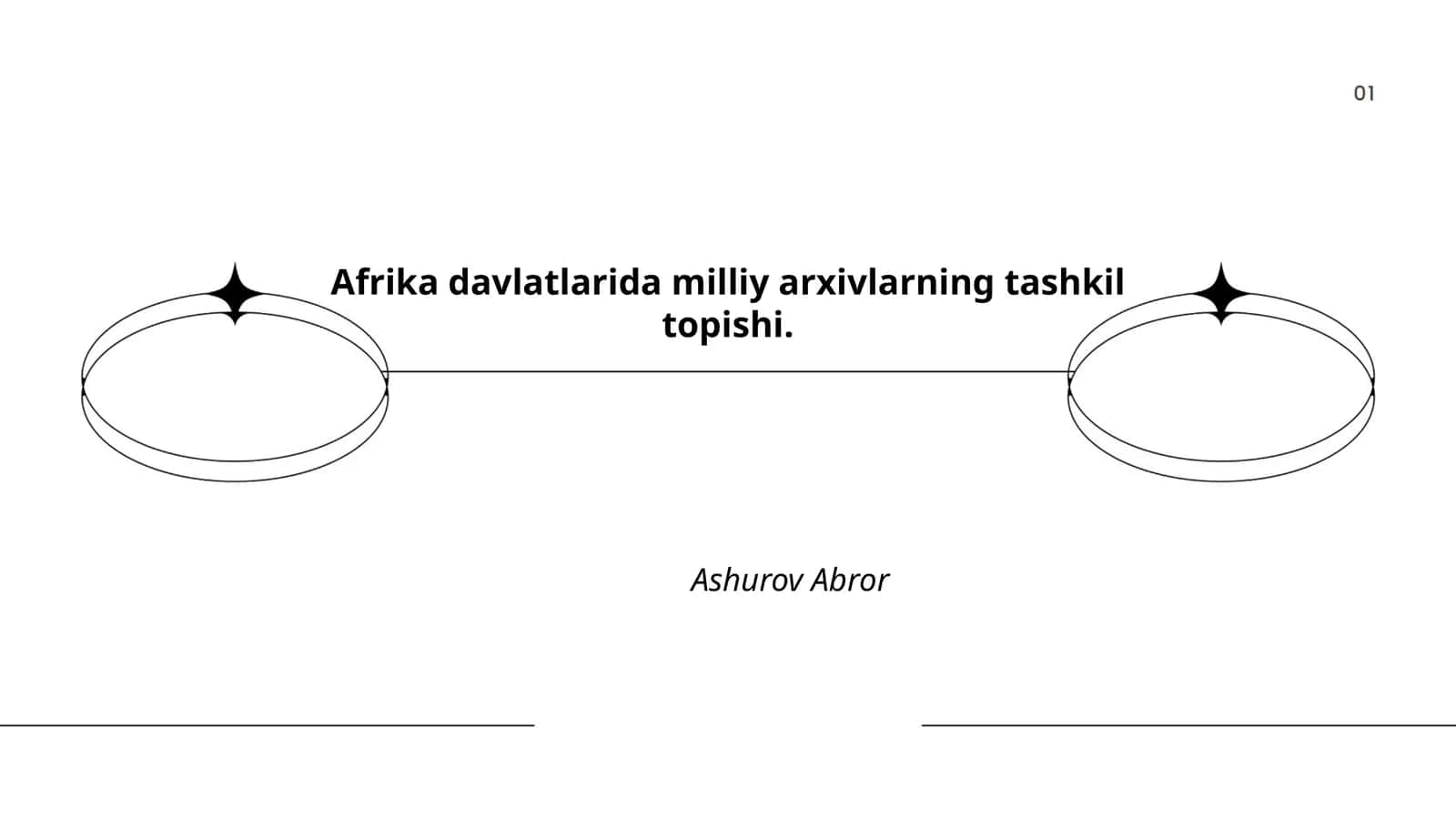 Afrika davlatlarida milliy arxivlarning tashkil topishi