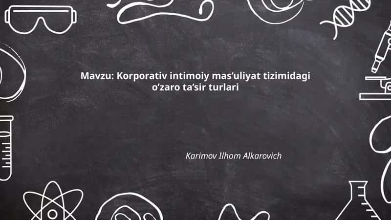 Korporativ Ijtimoiy Mas'uliyat