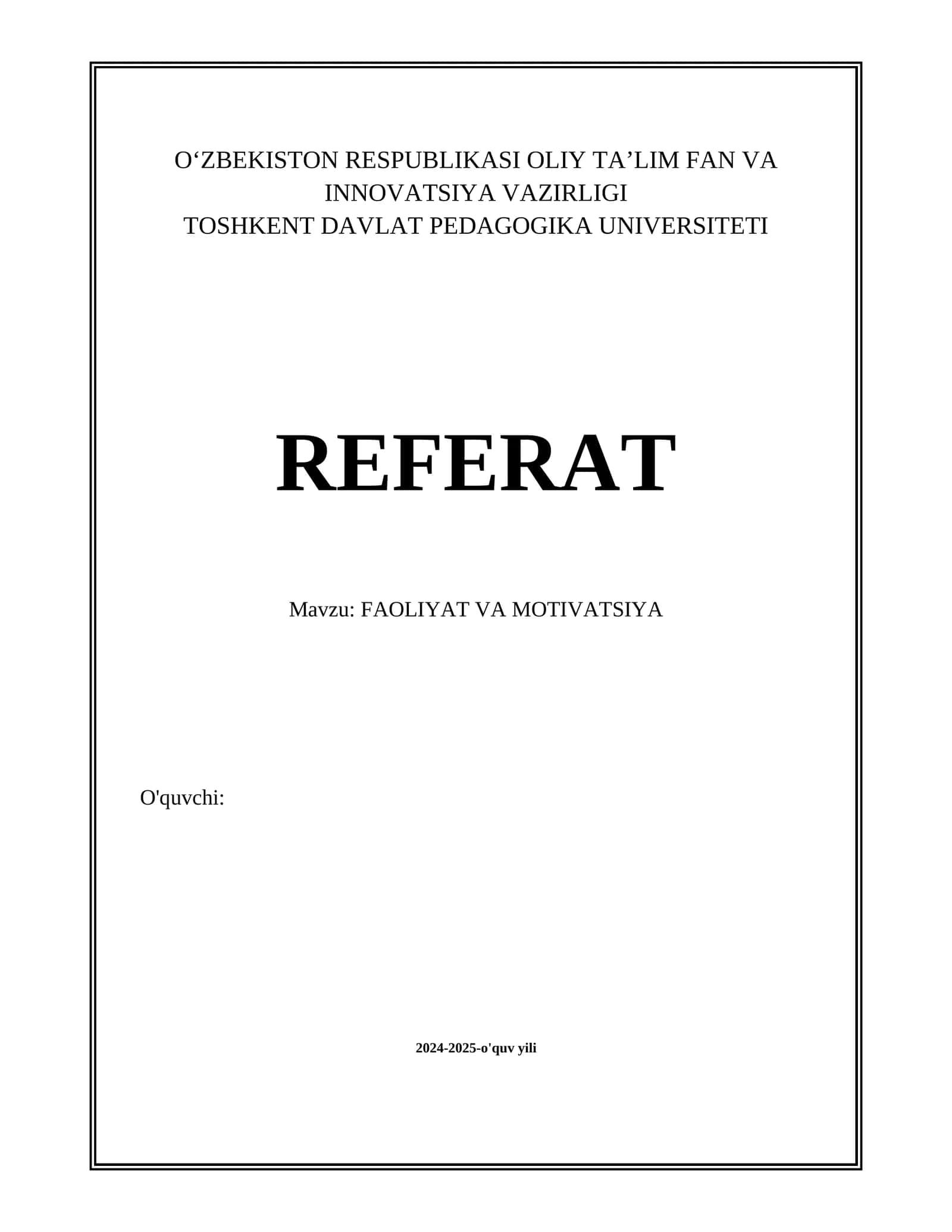 REFERAT