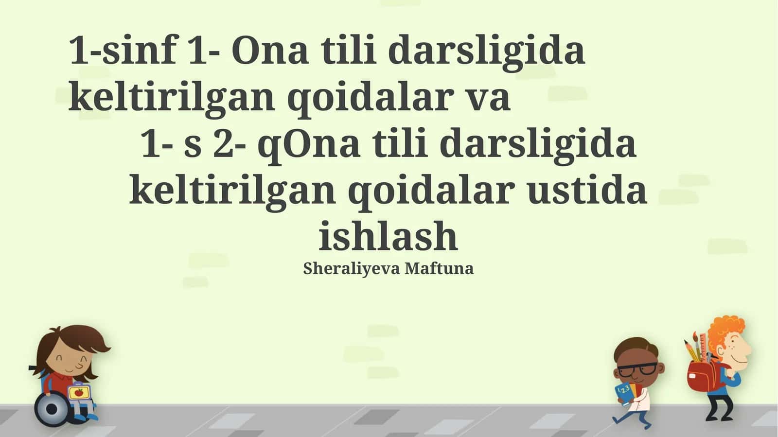 Ona tili darsligi