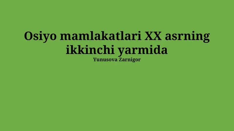 Transchegaraviy muammolar