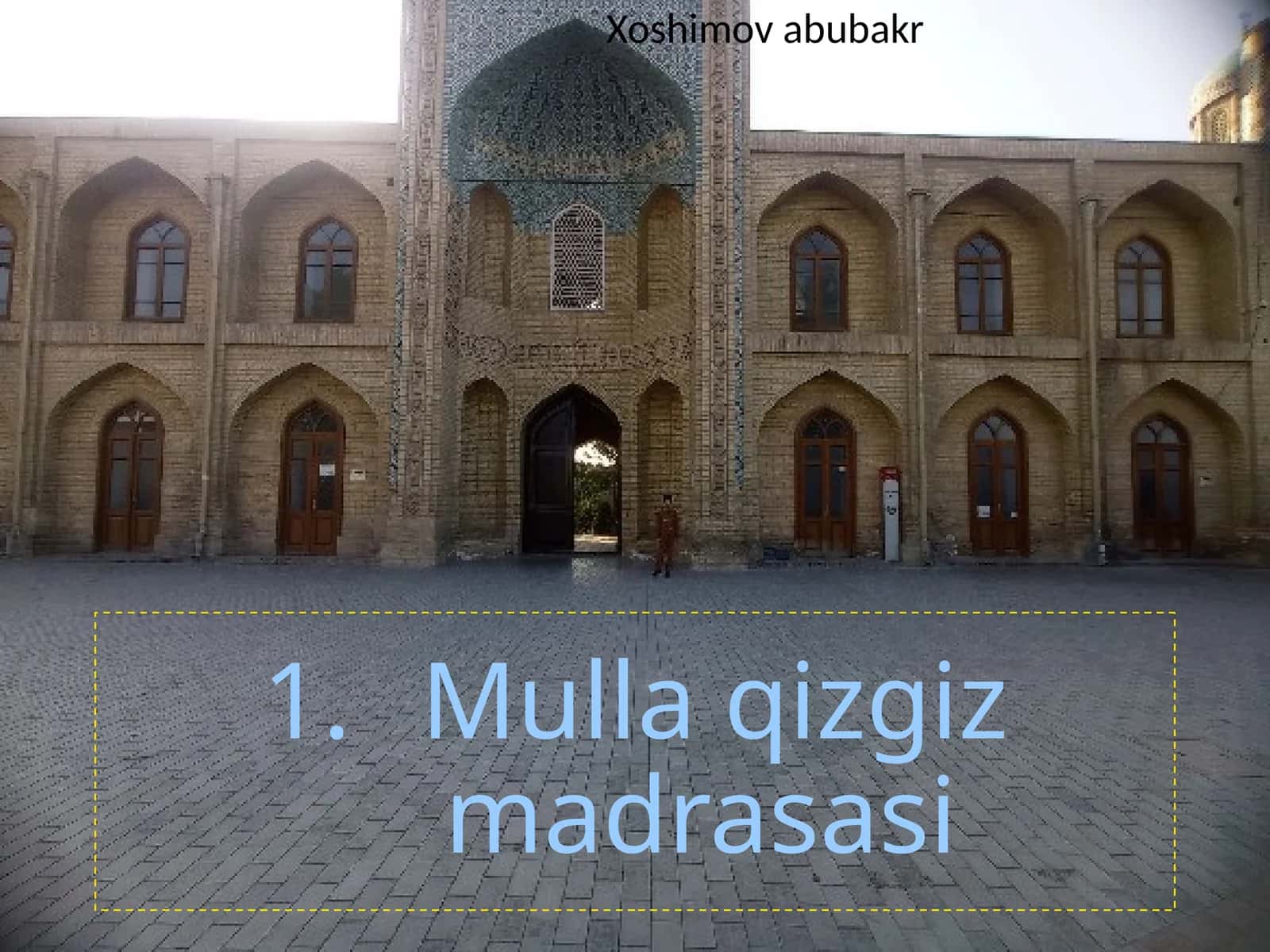 Mullaqizgizmadrasasi