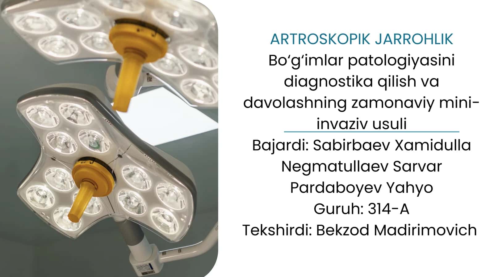 ARTROSKOPIK JARROHLIK