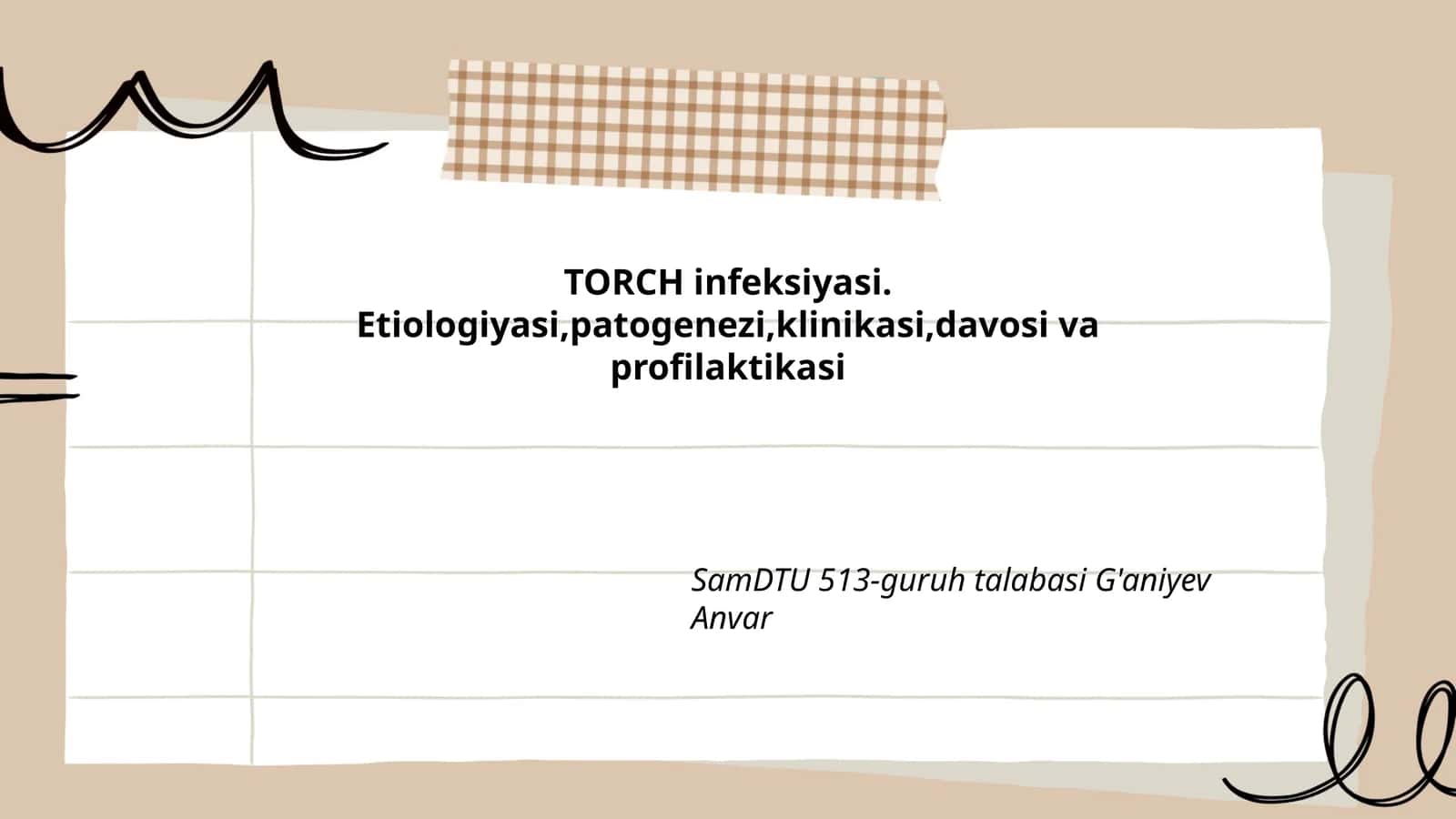 TORCH infeksiyasi