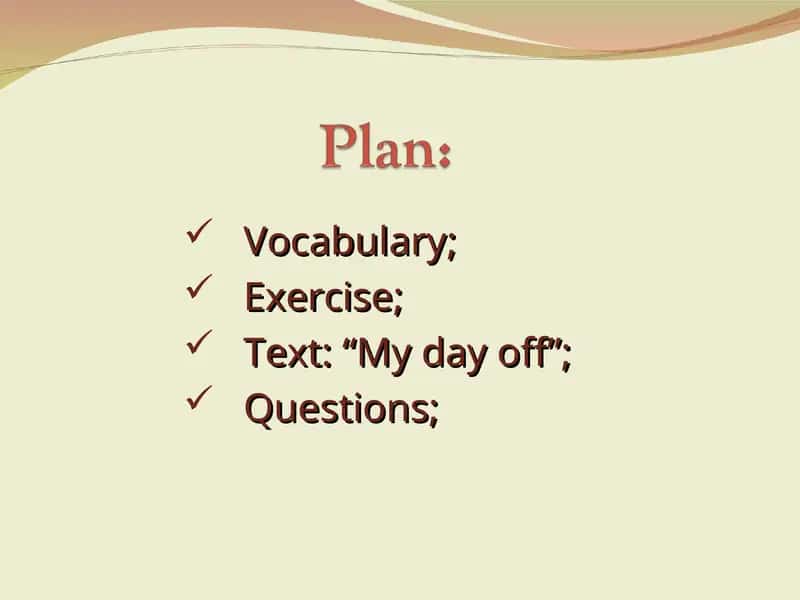 Vocabulary