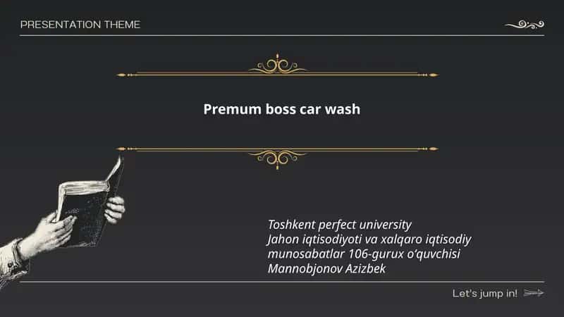 Premum boss car wash