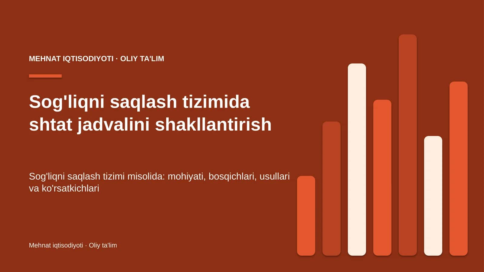 sog'liqni saqlash tizimida shtat jadvalini shakllantirish 1281