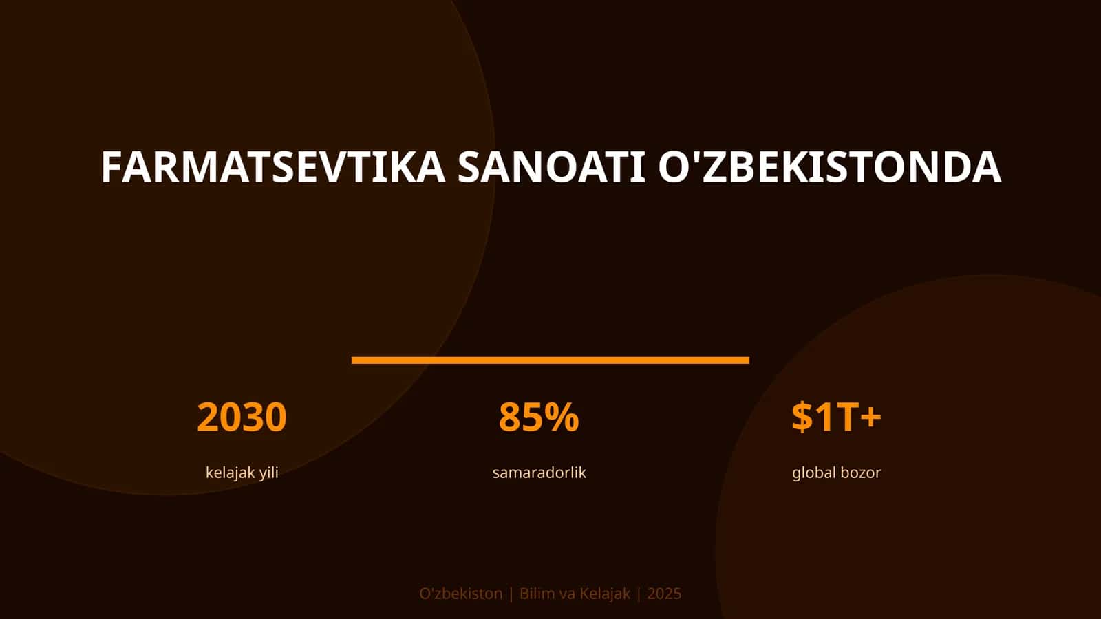 Farmatsevtika sanoati O'zbekistonda