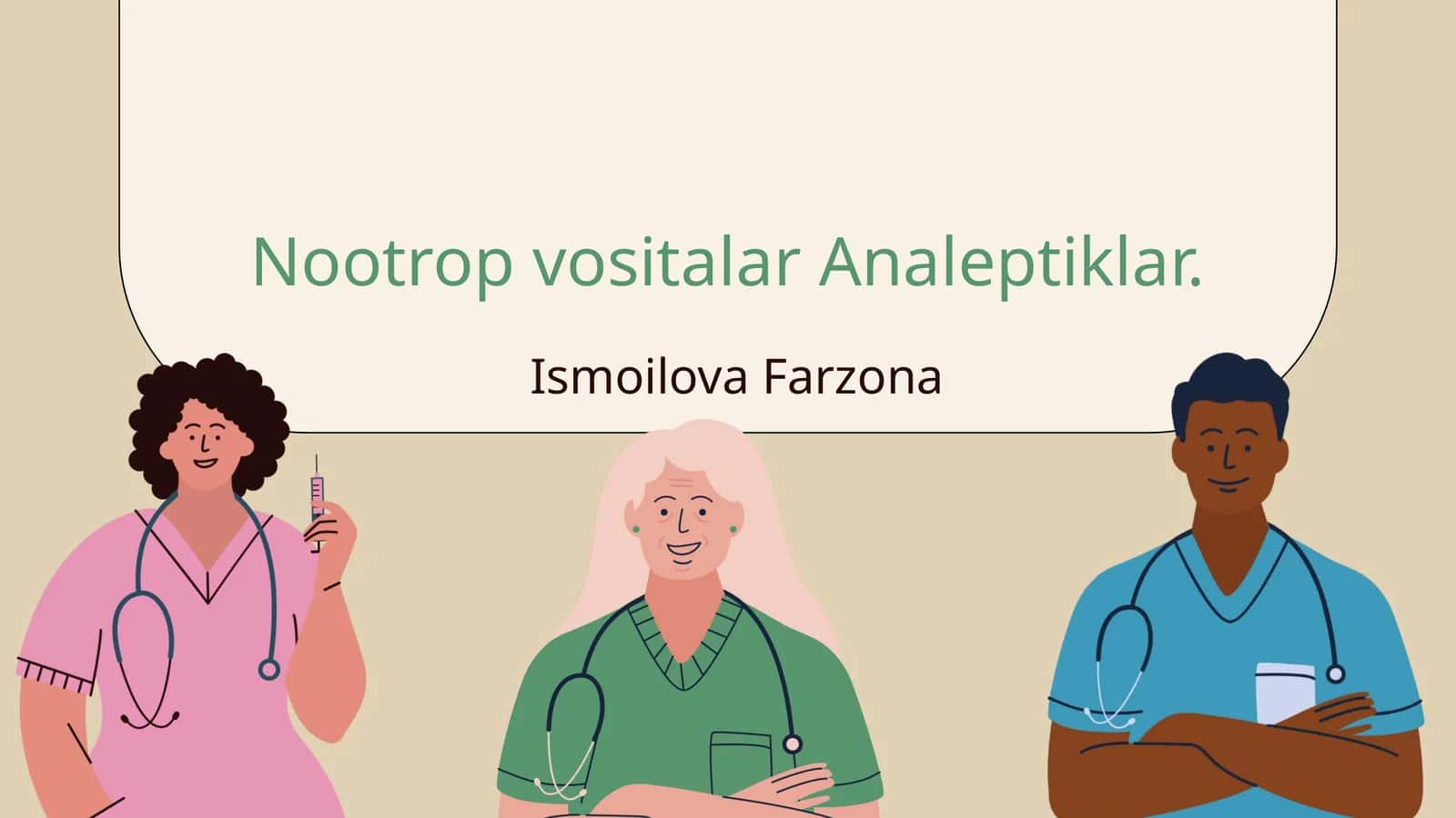 Nootrop vositalar Analeptiklar