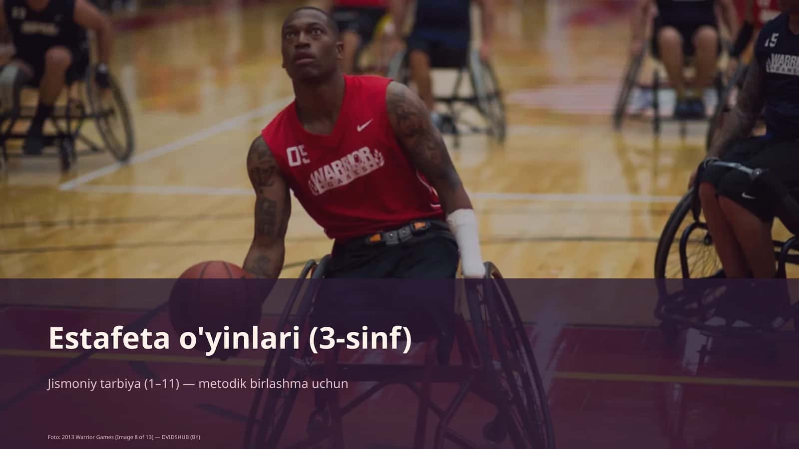 Estafeta o'yinlari (3-sinf)