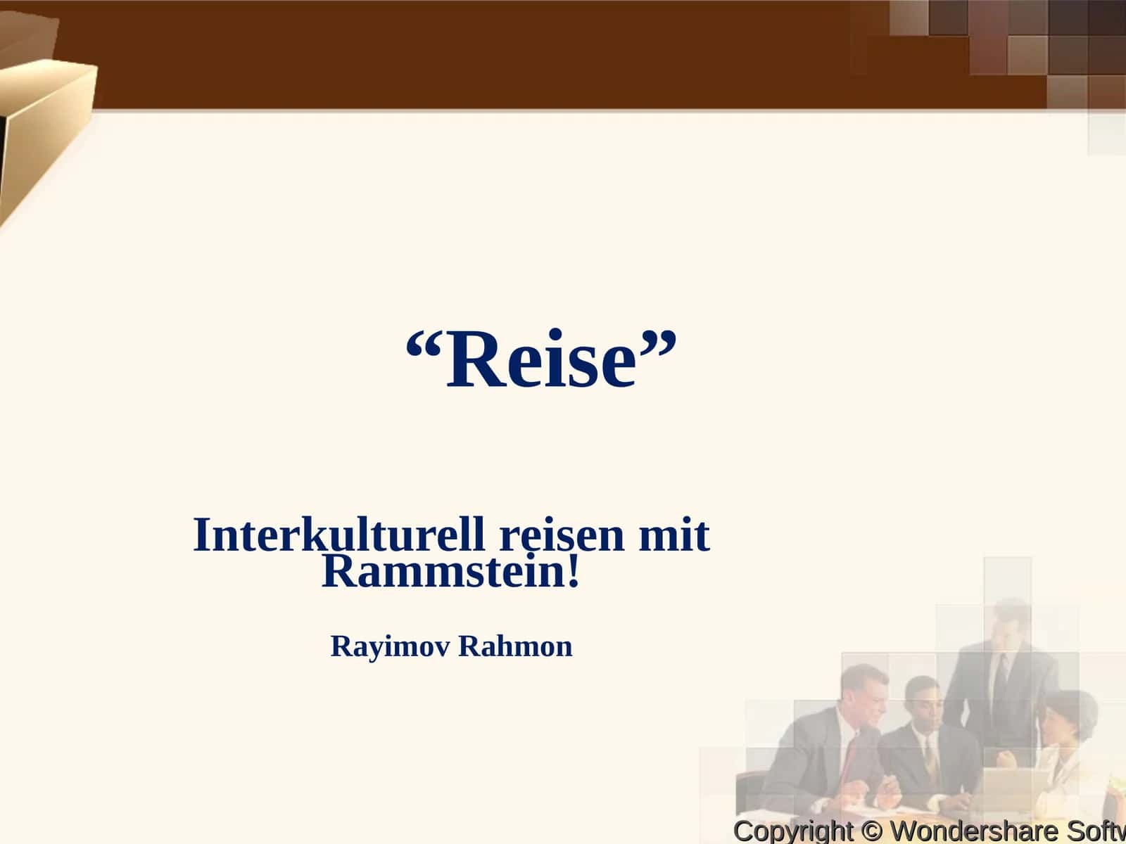 Reise Reise