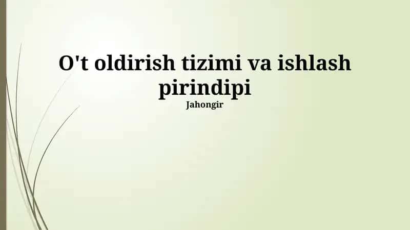 Xavfsizlik Choralar