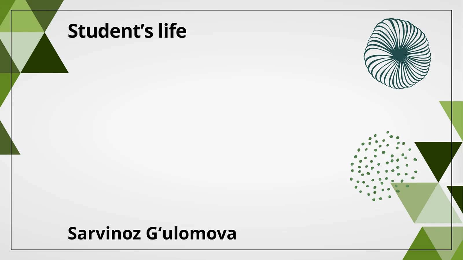 Academic Pursuits and Challenges: A Student's Life