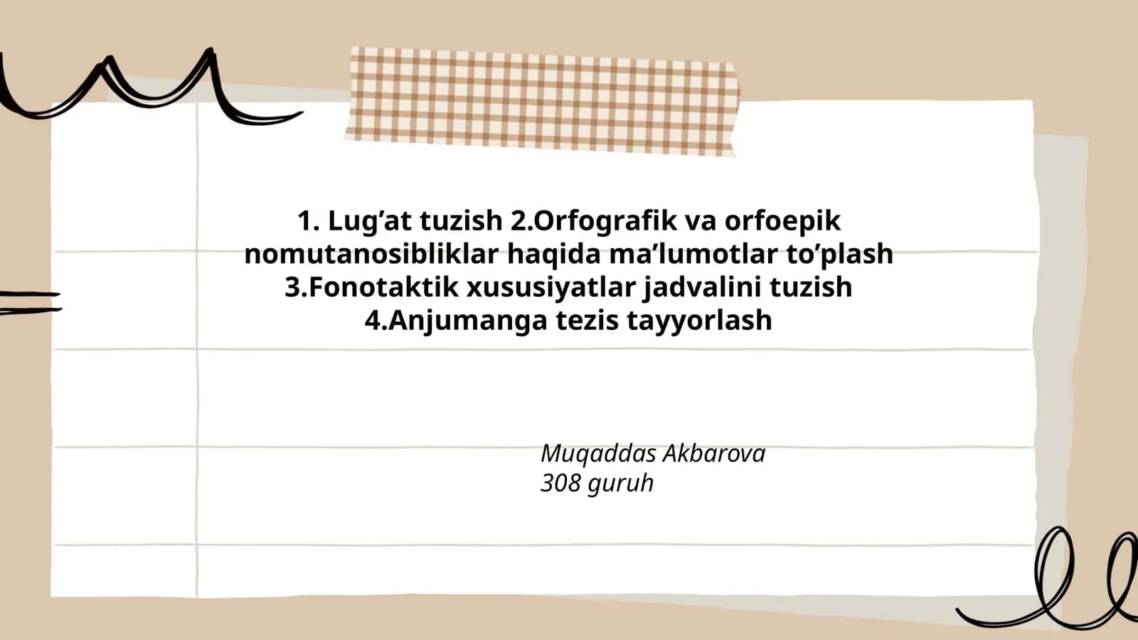 Lug’at tuzish va nomutanosibliklar haqida ma’lumotlar