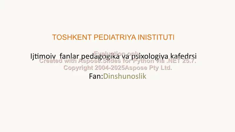 Xristianlik: Paydo bo'lishi va asosiy g'oyalari