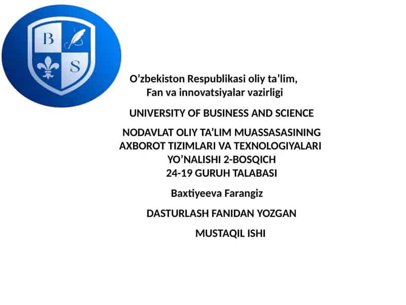 Algoritmlar
