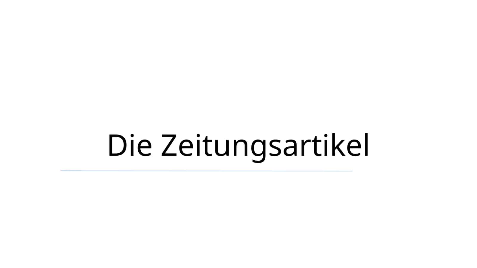 Gazeta maqolalari