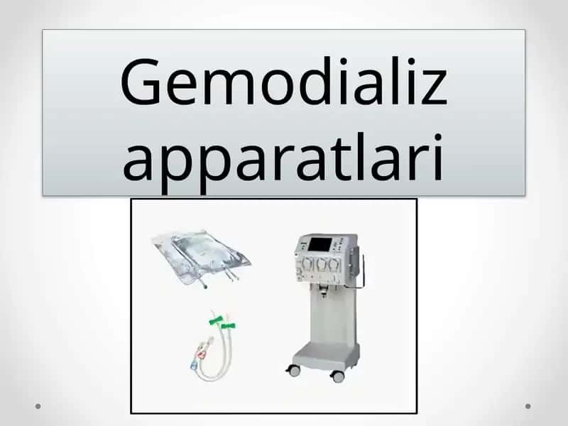 Gemodializ apparatlari