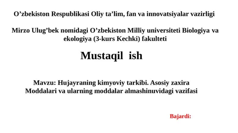 O'simliklar fiziologiyasi ppt