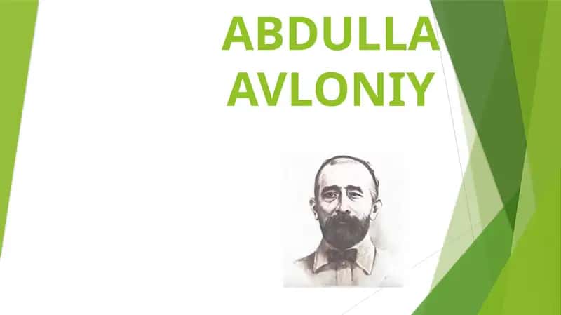 ABDULLA AVLONIY
