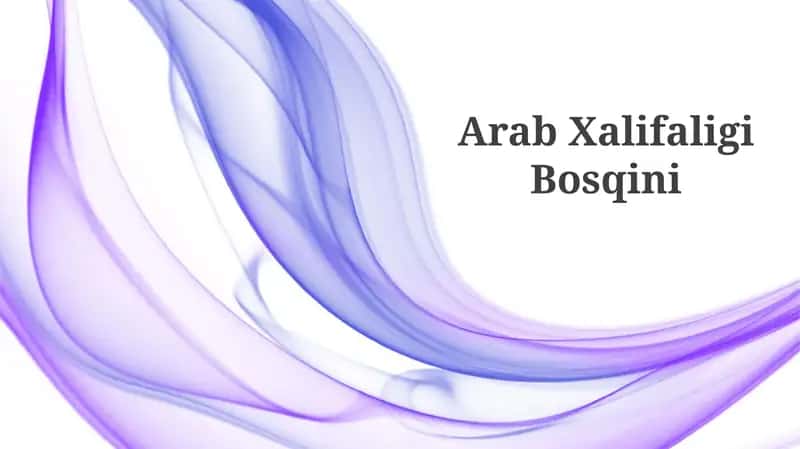 Arab Xalifaligi Bosqini