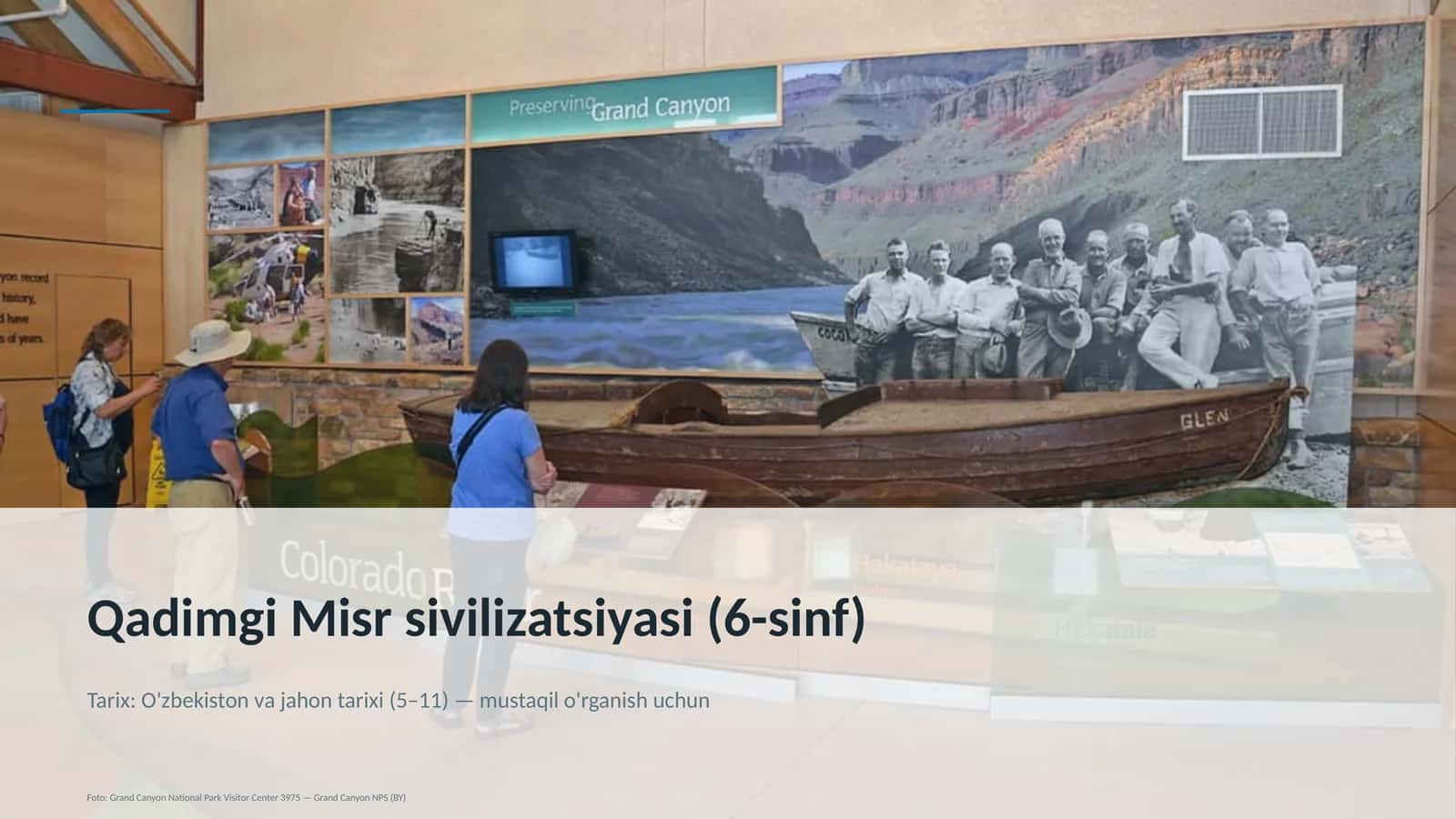 Qadimgi Misr sivilizatsiyasi (6-sinf)