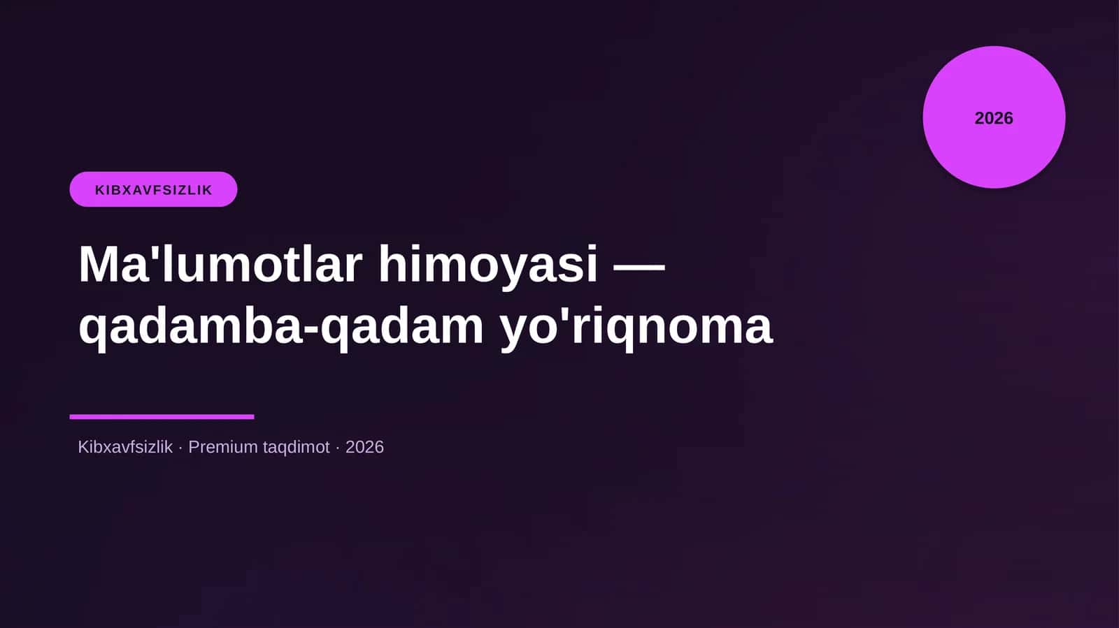 KIBXAVFSIZLIK