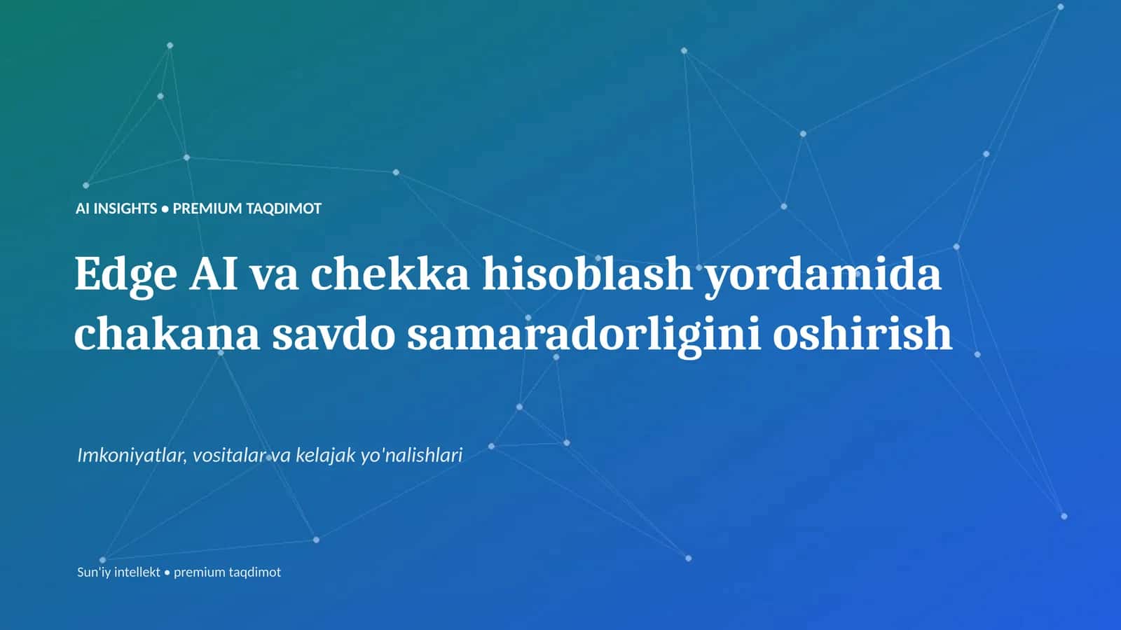 Premium Taqdimot