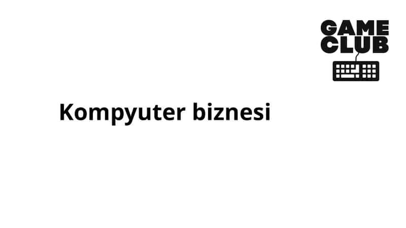 Game club biznes loyiha