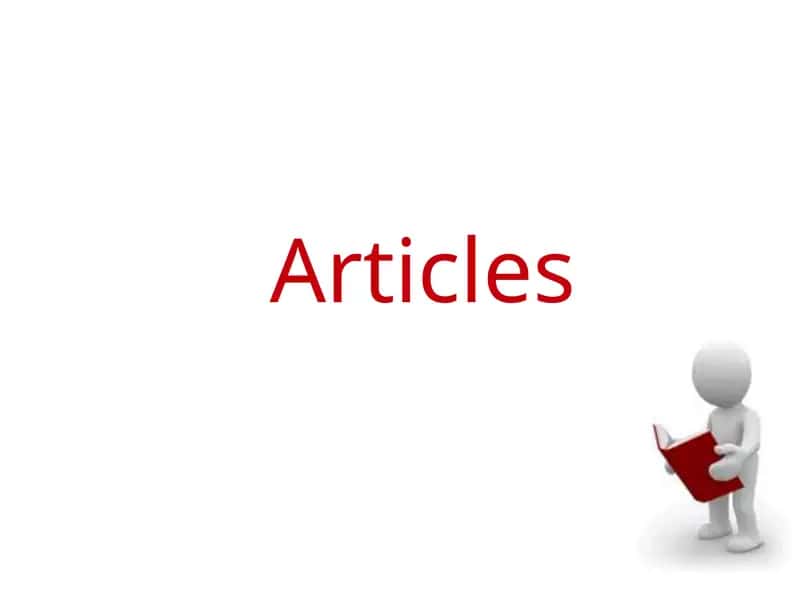 Articles