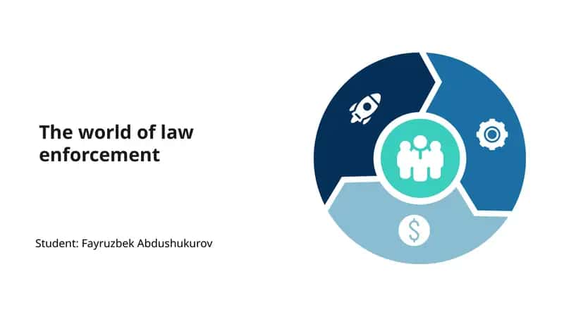 The world of law enforcement