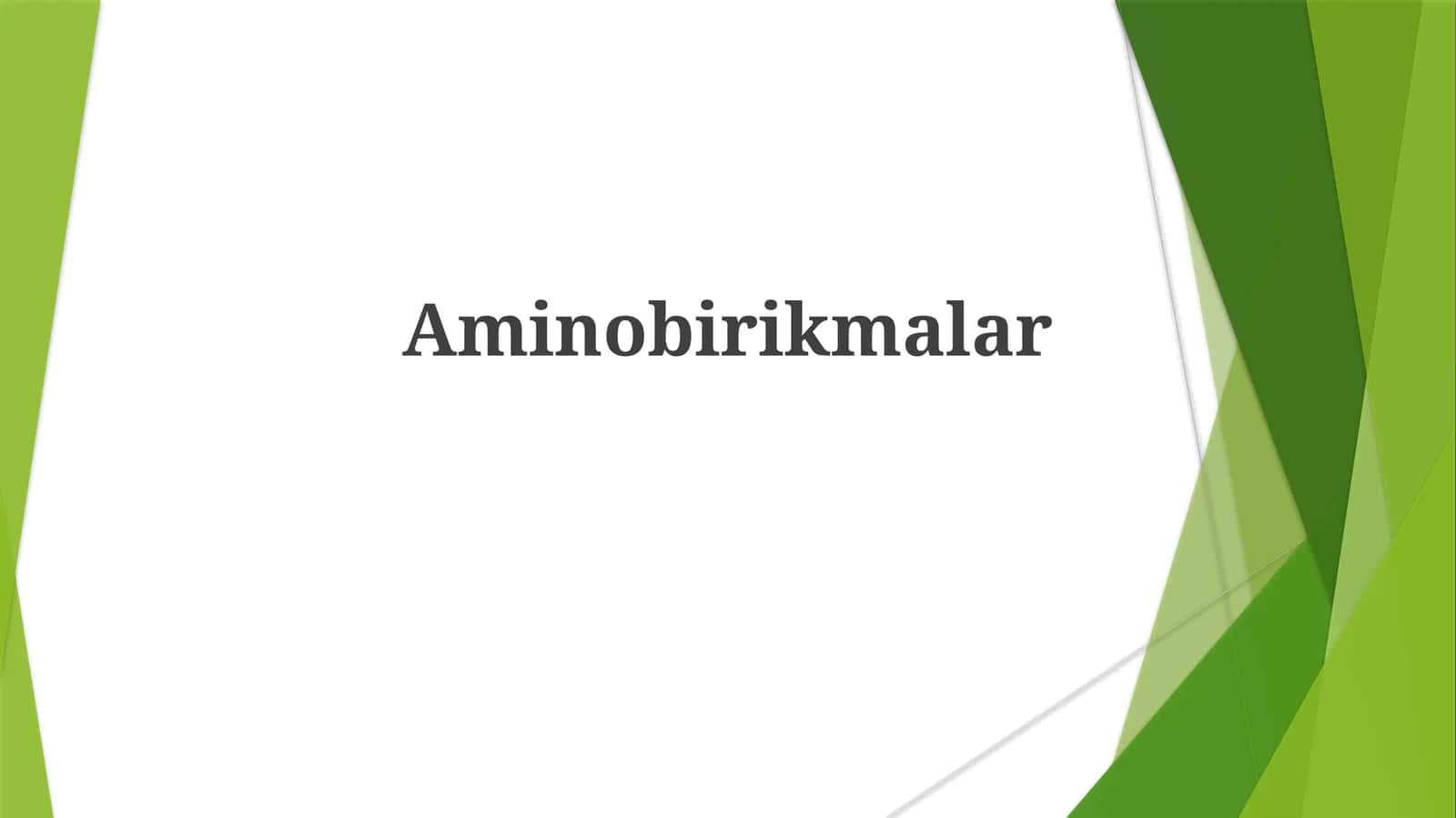 Aminobirikmalar