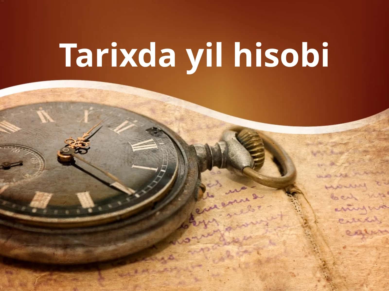 Tarixda yil hisobi