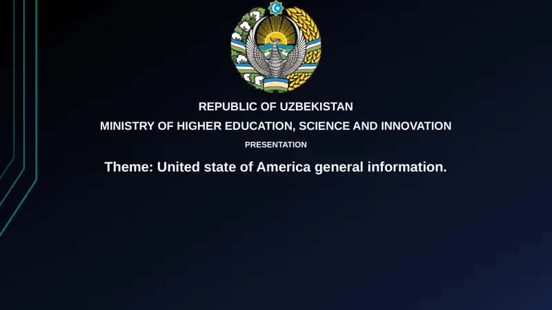 United State of America general information