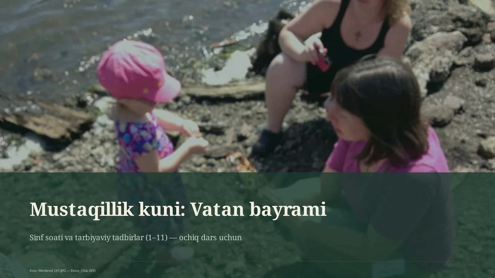 Sinf soati va tarbiyaviy tadbirlar