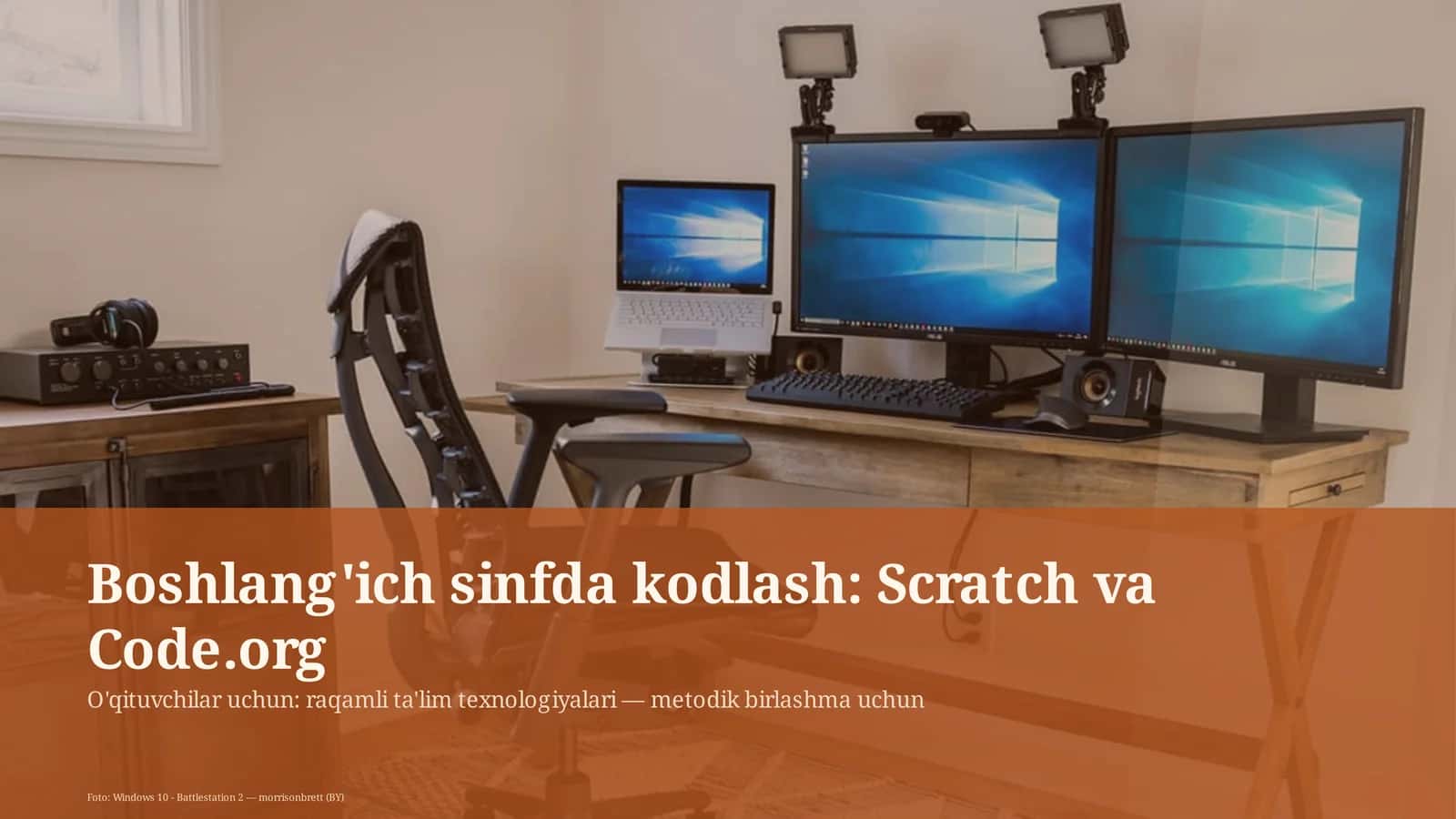 Boshlang'ich sinfda kodlash: Scratch va Code.org