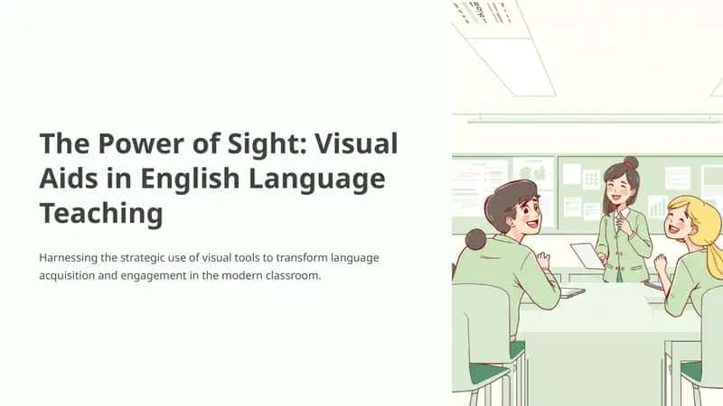 The Power of Sight: Visual Aids in English Language Teaching
