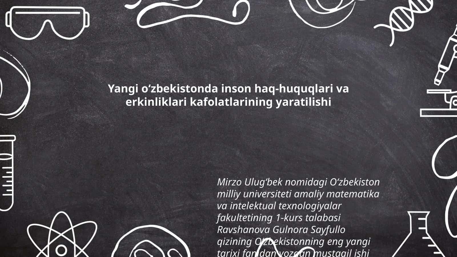 Oʻzbekistonning Inson Haq-huquqlari va Erkinliklari Tarixi