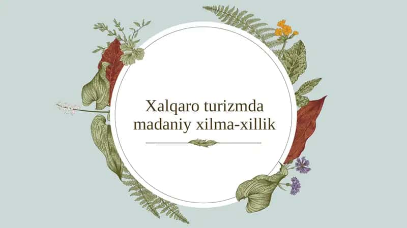 Madaniy xilma-xillik