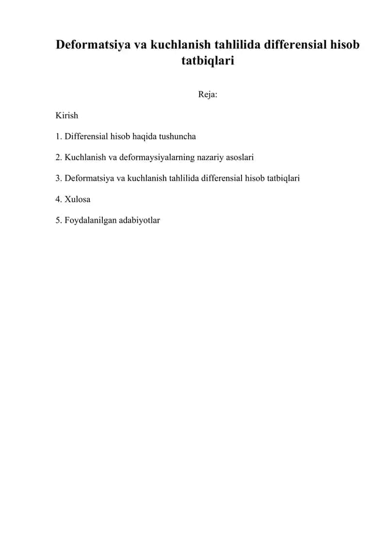 Deformatsiya_va_kuchlanish_tahlilida_differensial_hisob_tatbiqlari