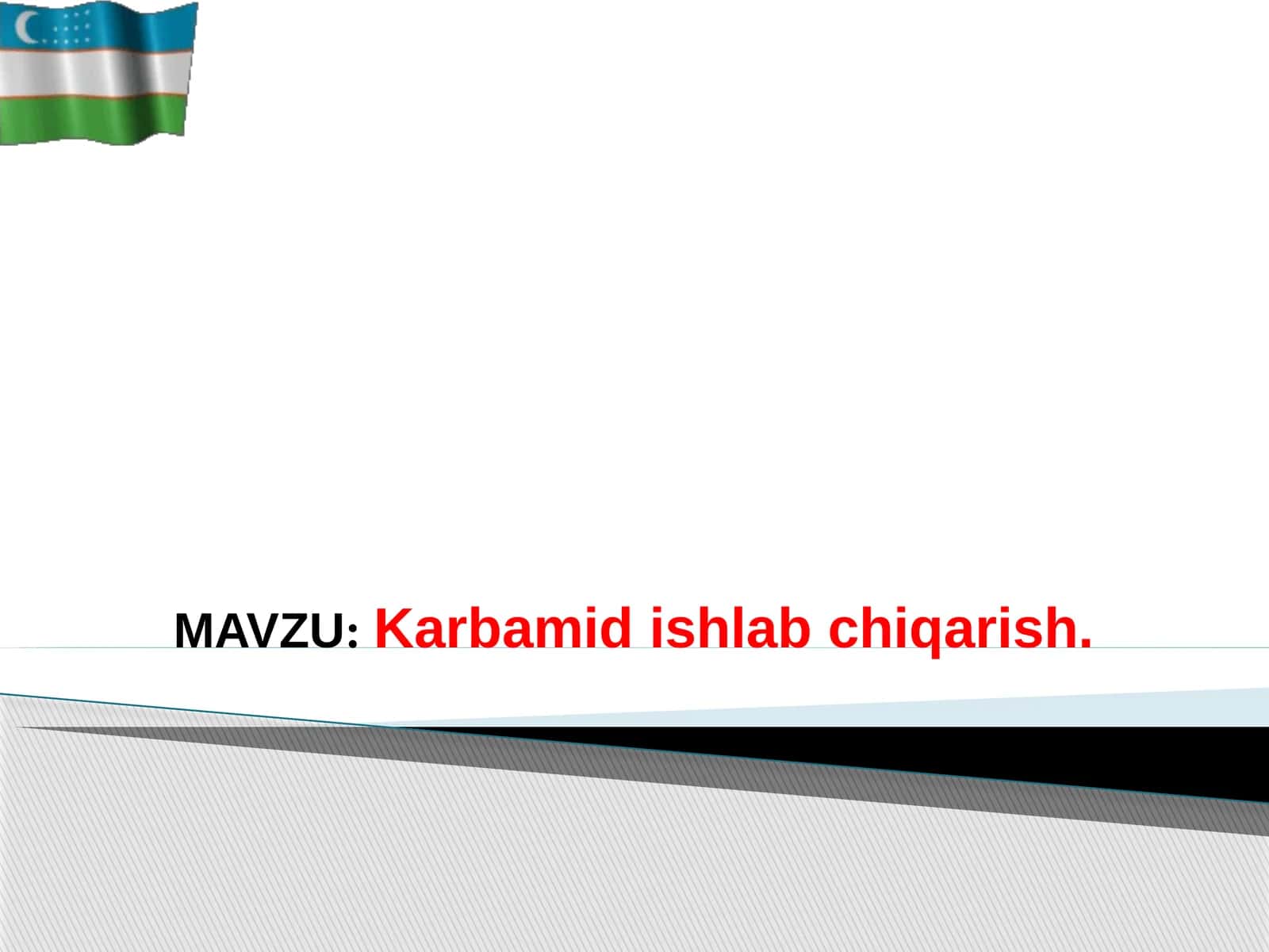 Karbamid ishlab chiqarish