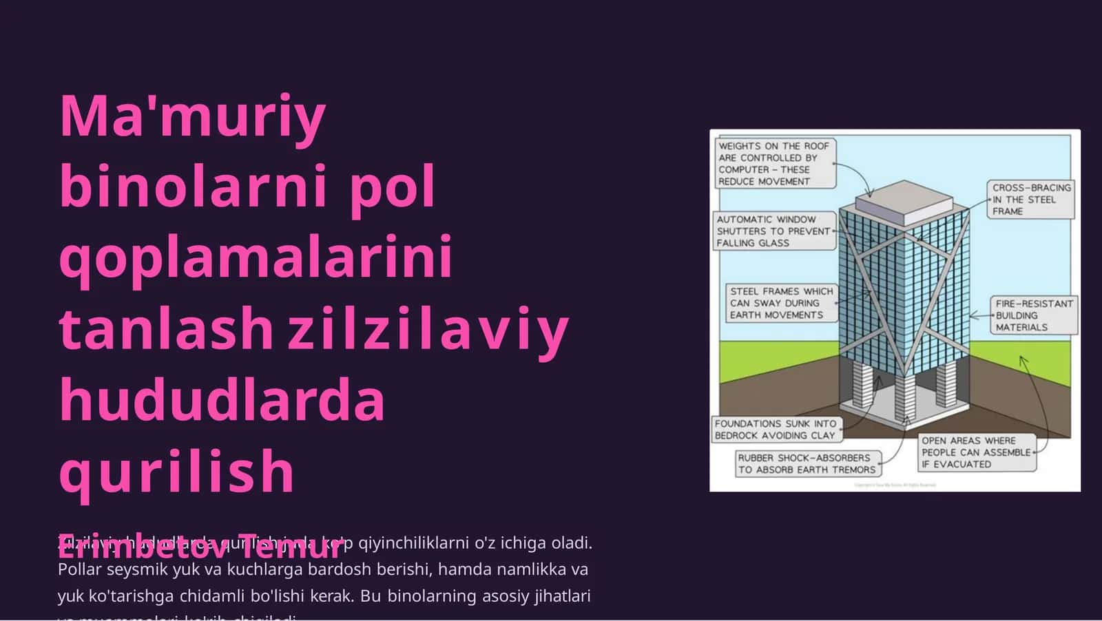 Ma'muriy binolarni polqoplamalari