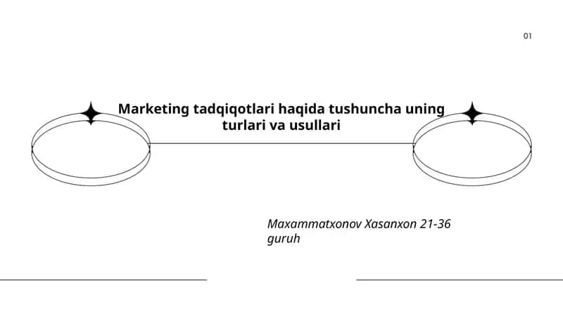 Marketing tadqiqotlari haqida tushuncha uning turlari va usullari