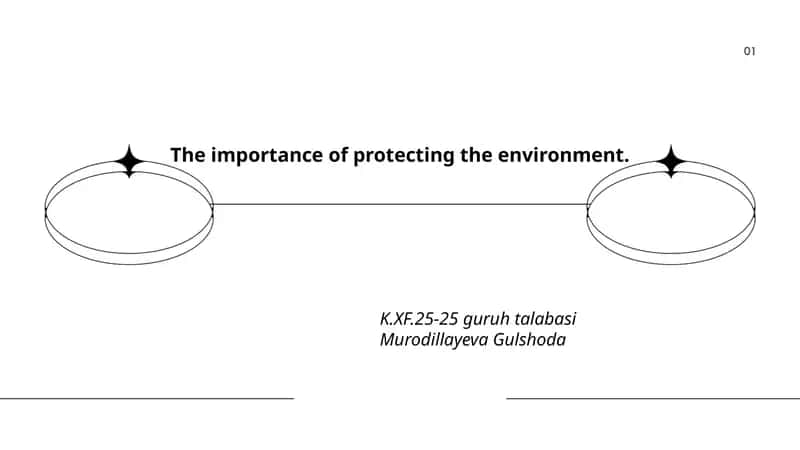 The importance of protecting the environment